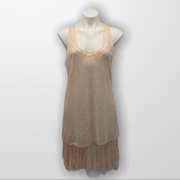 INTIMATELY FREE PEOPLE Sequin Slip Dress Sz Large - Picture 4 of 16